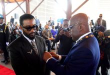 Fally Ipupa décoré par Félix Tshisekedi lors de la cérémonie officielle à Kinshasa