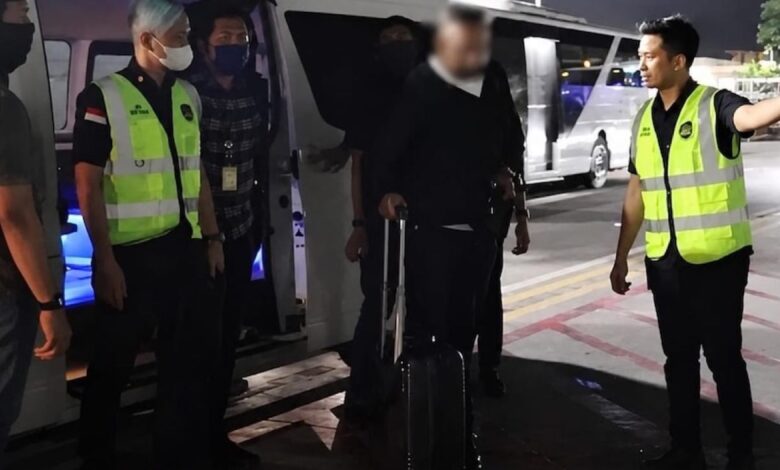 Un jet privé immobilisé à Bali après l’arrestation d’un fugitif australien