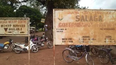 Entrée de l’hôpital de Salaga au Ghana