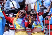 Supporters des Léopards de la RDC dans les tribunes