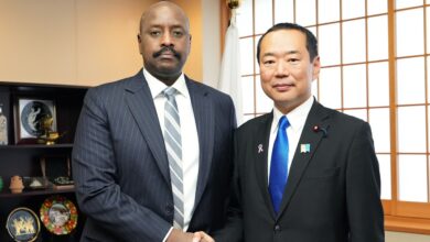 Muhoozi Kainerugaba lors d’une rencontre officielle