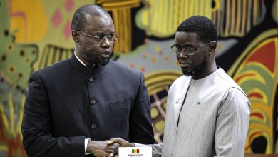 Bassirou Diomaye Faye et Ousmane Sonko au Sénégal