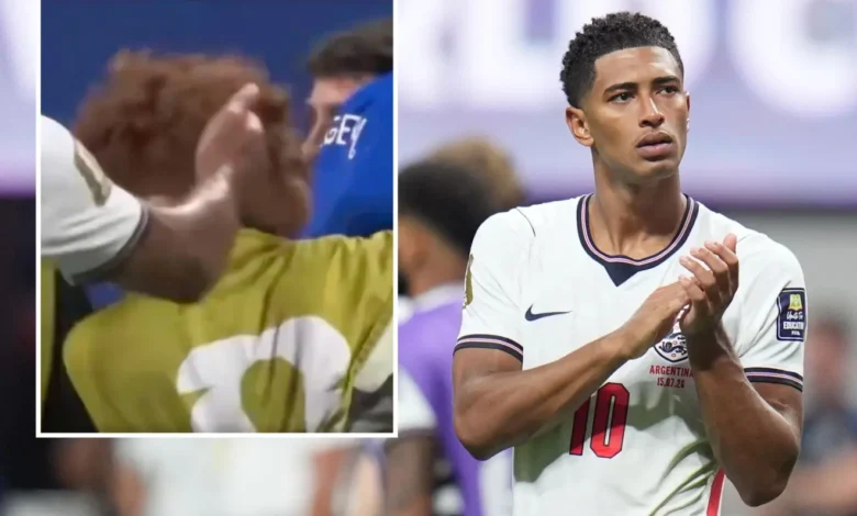Coupe du monde Qu’a dit Valentin Barco à Jude Bellingham pour que ce dernier le frappe ? Voici ce qui s’est passé