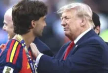 Football-Donald-Trump-félicite-Ferran-Torres-pour-ce-geste