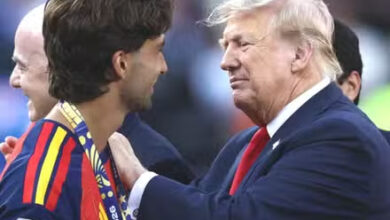 Football-Donald-Trump-félicite-Ferran-Torres-pour-ce-geste