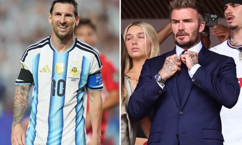 Football – La « trahison » de David Beckham envers Messi à l’approche de la Coupe du monde