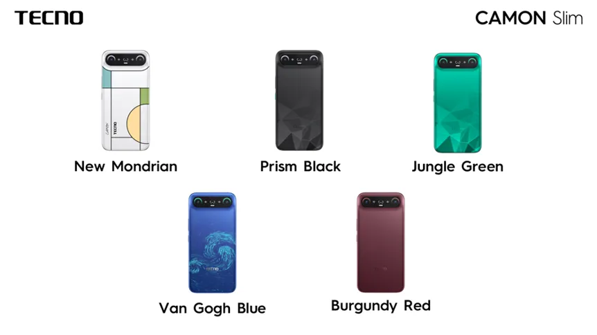 CAMON Slim : TECNO réinvente le smartphone comme un objet de différenciation et d'expression personnelle