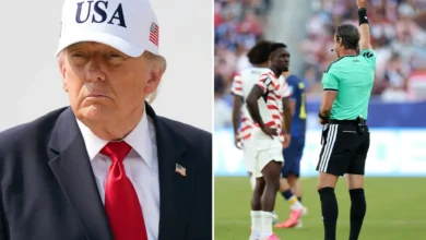 Le carton rouge infligé à l’attaquant américain Balogun annulé après que Trump a appelé le président de la FIFA