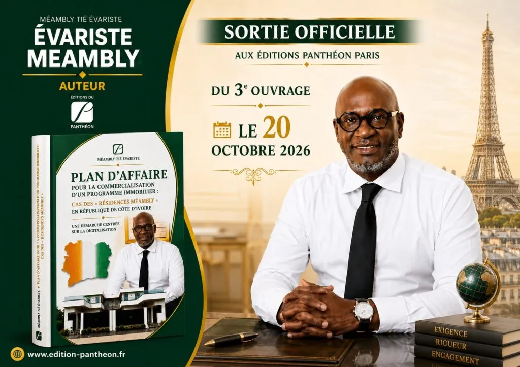 En réponses aux défis économiques et immobiliers africains / Meambly sort un ouvrage universitaire