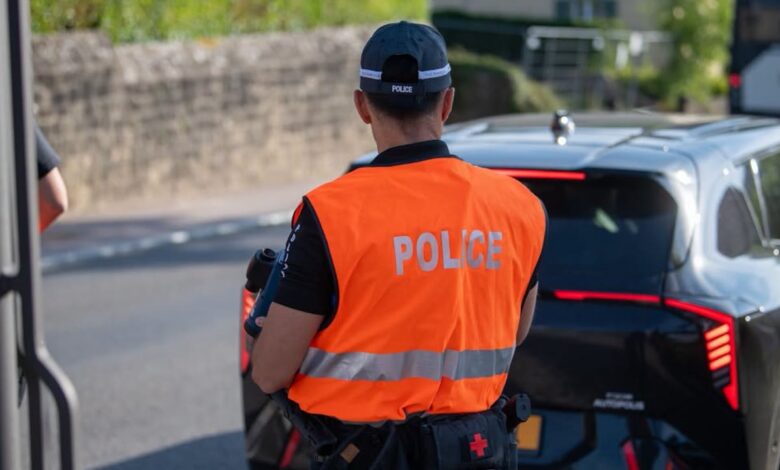 Un agent de la Police grand-ducale au Luxembourg
