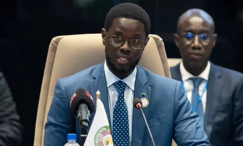 Bassirou Diomaye Faye lors du sommet de la CEDEAO à Freetown