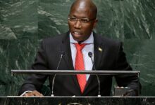 Domingos Simões Pereira lors d’un discours à l’Assemblée générale des Nations unies