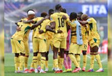 Des joueurs du Ghana avant leur match contre la Colombie au Mondial 2026