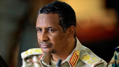Mohamed Hamdan Dagalo, dit Hemedti, en uniforme