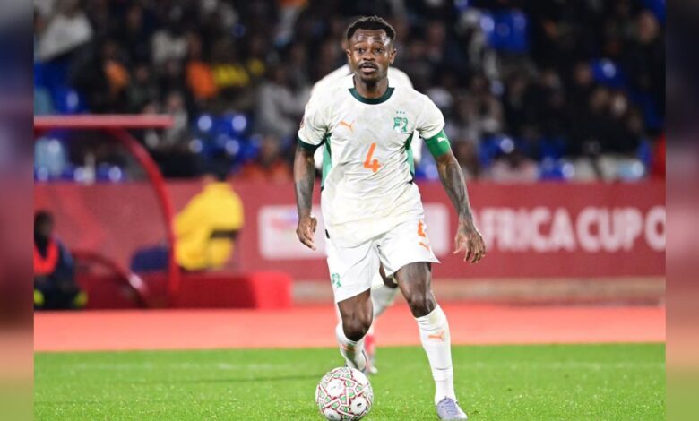 Jean-Michaël Seri avec le maillot de la Côte d’Ivoire lors du Mondial 2026