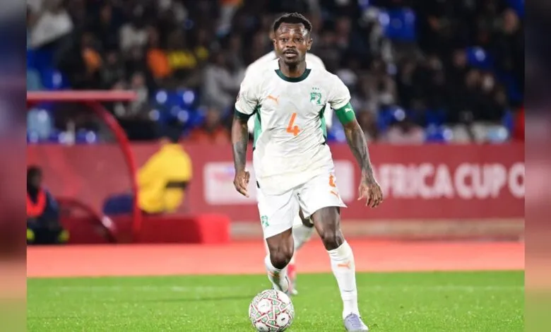 Jean-Michaël Seri avec le maillot de la Côte d’Ivoire lors du Mondial 2026