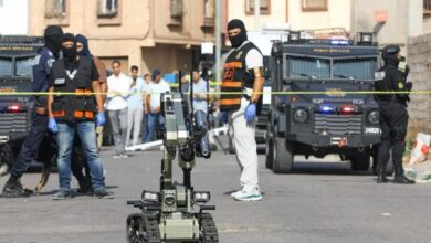 Agents marocains du BCIJ lors d’une opération antiterroriste