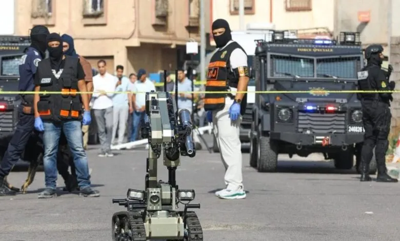 Agents marocains du BCIJ lors d’une opération antiterroriste