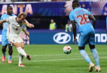 Des joueurs de la RDC face à l’Angleterre au Mondial 2026