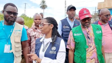 Équipe sanitaire mobilisée contre Ebola en RDC
