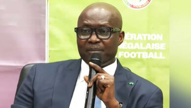 Abdoulaye Fall, président de la Fédération sénégalaise de football