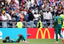 Des joueurs du Sénégal lors du match contre la Belgique au Mondial 2026