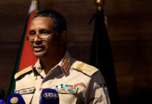 Mohamed Hamdan Dagalo, dit Hemedti, lors d’une prise de parole publique