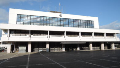 Ancien hôtel de ville de Yawata au Japon