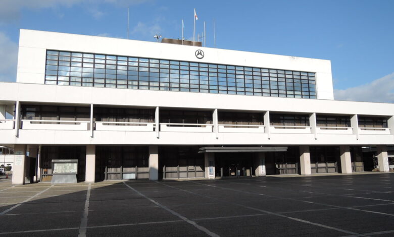 Ancien hôtel de ville de Yawata au Japon