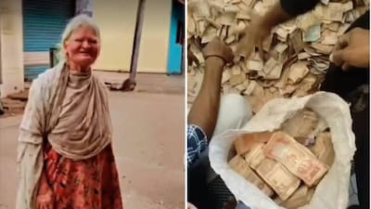 Inde : des sacs d’argent retrouvés chez une mendiante décédée
