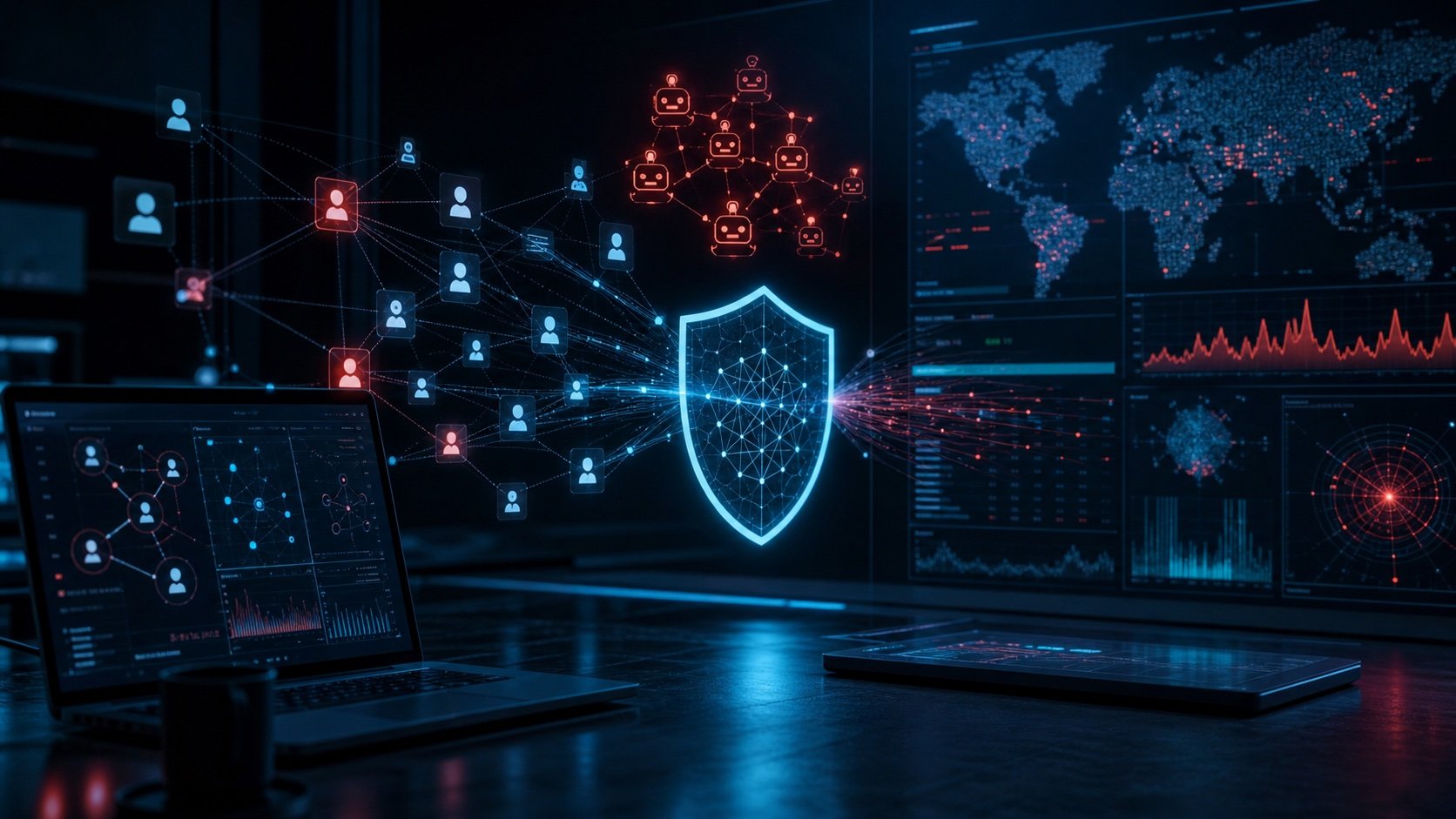 Agents IA contre la fraude: comment les algorithmes traquent les multi-comptes, les fermes de bots et l’abus de bonus en temps réel