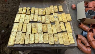 Lingots d’or découverts dans une cave en Belgique