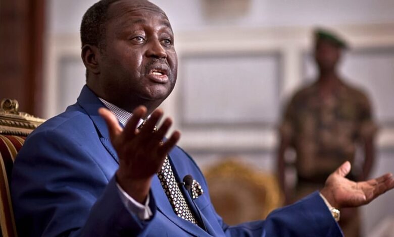 François Bozizé lors d’un entretien en République centrafricaine