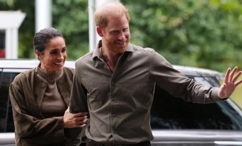 Le prince Harry et Meghan Markle arrivent ensemble à Melbourne en avril 2026