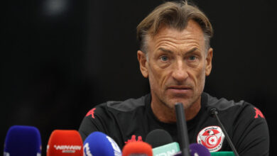 Hervé Renard lors d’une conférence de presse au Mondial 2026