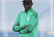 Mame Moussa Cissé avec la tenue du Sénégal pendant la CAN féminine 2026