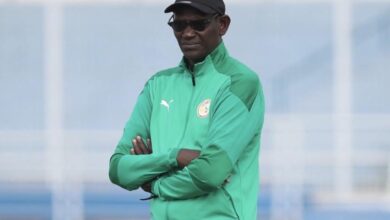 Mame Moussa Cissé avec la tenue du Sénégal pendant la CAN féminine 2026