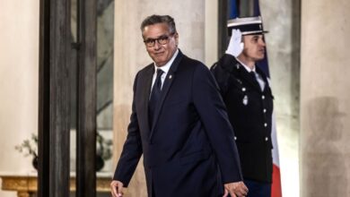 Aziz Akhannouch lors d’un événement officiel à Paris