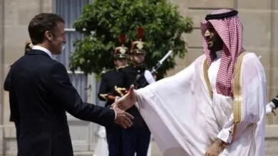 Emmanuel Macron accueille Mohammed ben Salmane à Paris