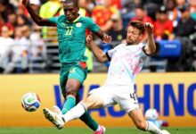 Nicolas Jackson avec le maillot du Sénégal pendant la Coupe du monde 2026
