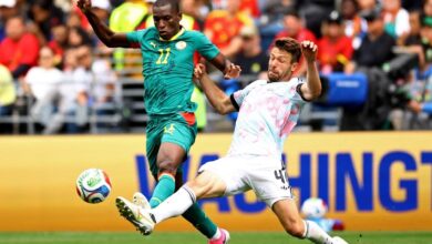 Nicolas Jackson avec le maillot du Sénégal pendant la Coupe du monde 2026