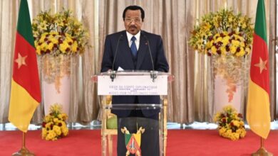 Paul Biya, président du Cameroun