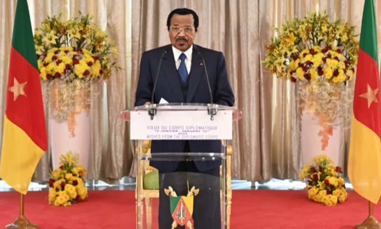 Paul Biya, président du Cameroun