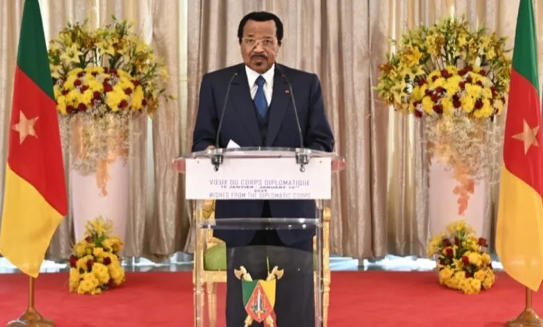 Paul Biya, président du Cameroun