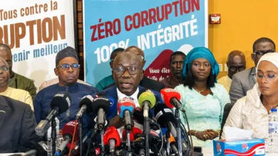 Moustapha Ka lors du point de presse de l’OFNAC sur les déclarations de patrimoine