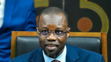Ousmane Sonko lors de l’ouverture de la session extraordinaire au Sénégal