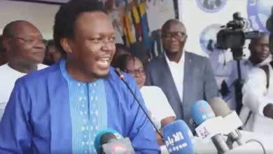 Succès Masra s’adresse à la presse après sa libération au Tchad