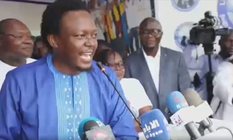 Succès Masra s’adresse à la presse après sa libération au Tchad