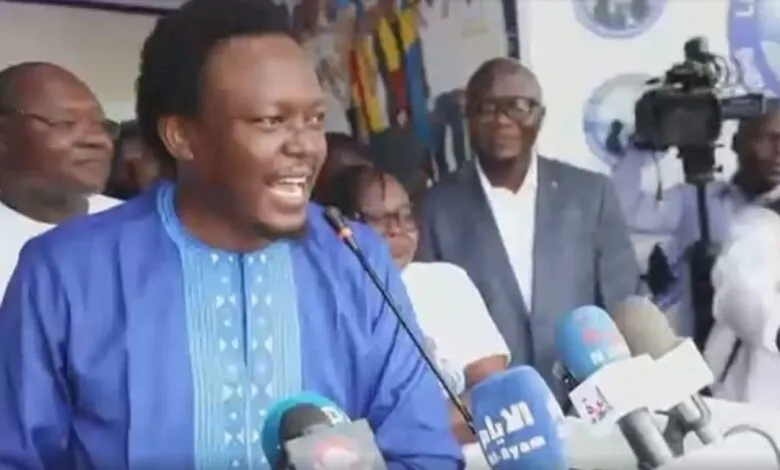 Succès Masra s’adresse à la presse après sa libération au Tchad