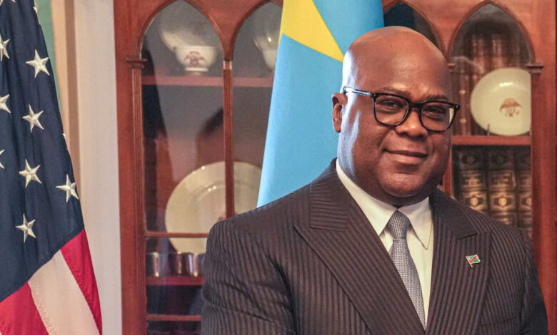 Le président de la RDC Félix Tshisekedi